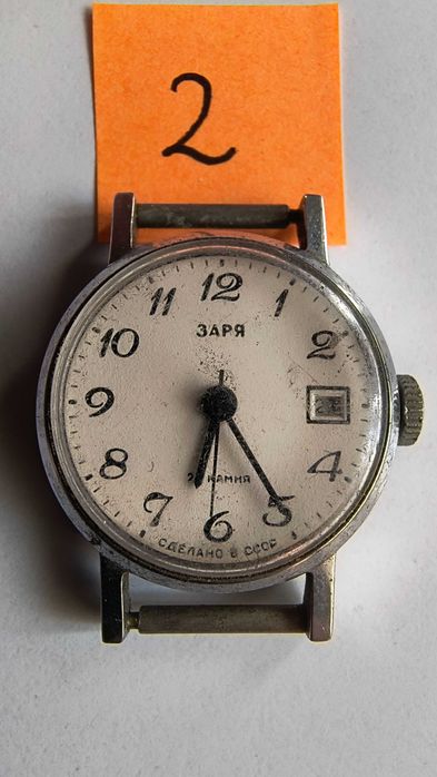 2 Zegarek Mechaniczny Stary Retro Vintage PRL Zabytkowy