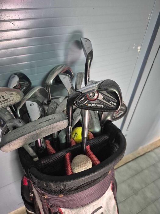 Saco com tacos de golf