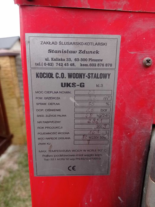 Piec CO centralnego ogrzewania i terma