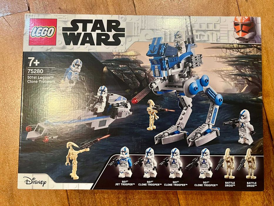 Lego 75280 Star Wars - Żołnierze-klony z 501. legionu