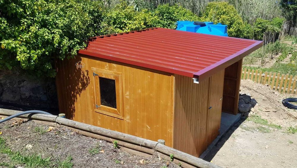 abrigo de jardim - Madeira&Conforto - cmb.18