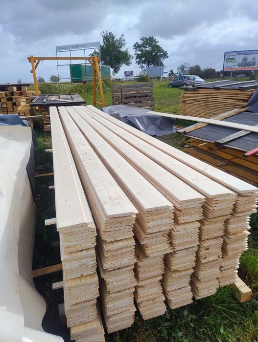 Deska Elewacyjna Pióro Wpust Boazeria 14 mm x 110 mm krycia x 420cm