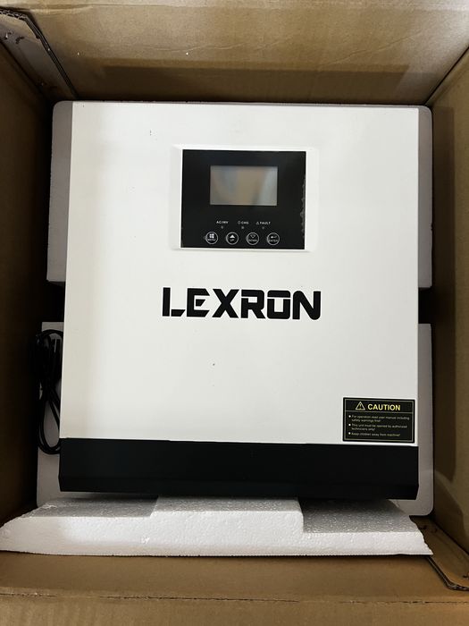 Гібридний інвертор Lexron 2.4 кВт (2400Вт)+АКБ в подарунок