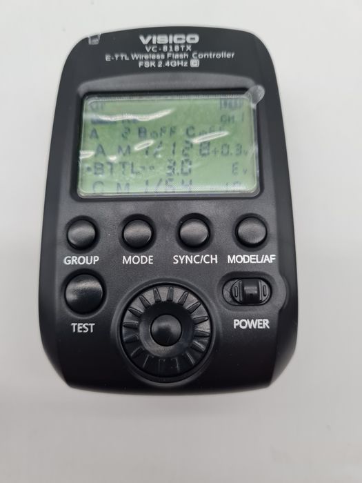 Wyzwalacz lampy błyskowej błysku TTL VISICO VC-818TX