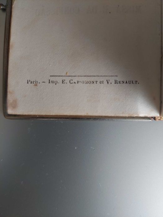 Livro de Orações Católico séc. XIX c/ fecho – edição Paris