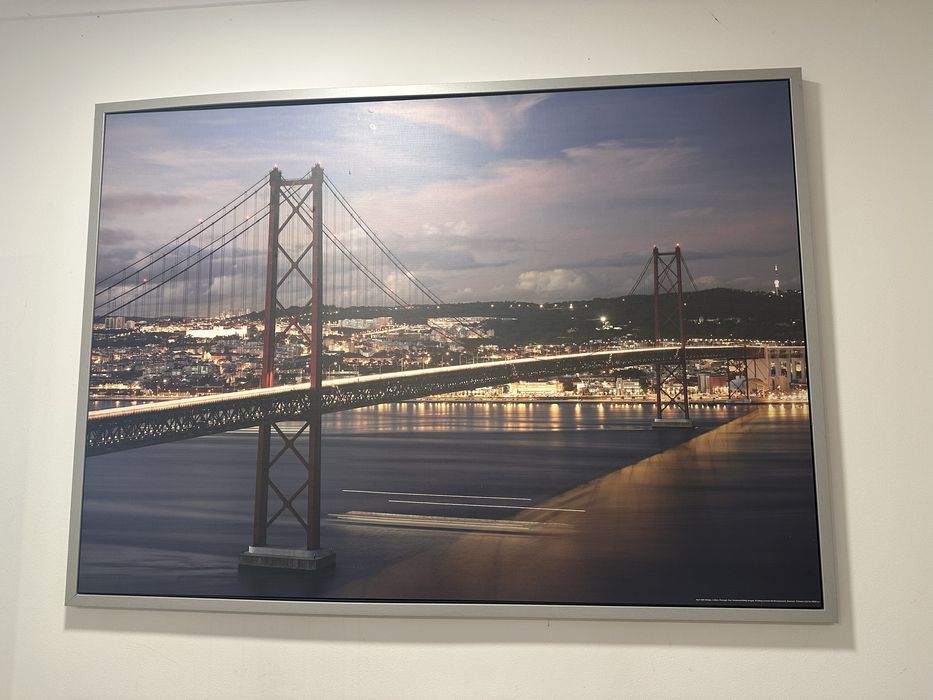 Quadro IKEA ponte 25 de abril