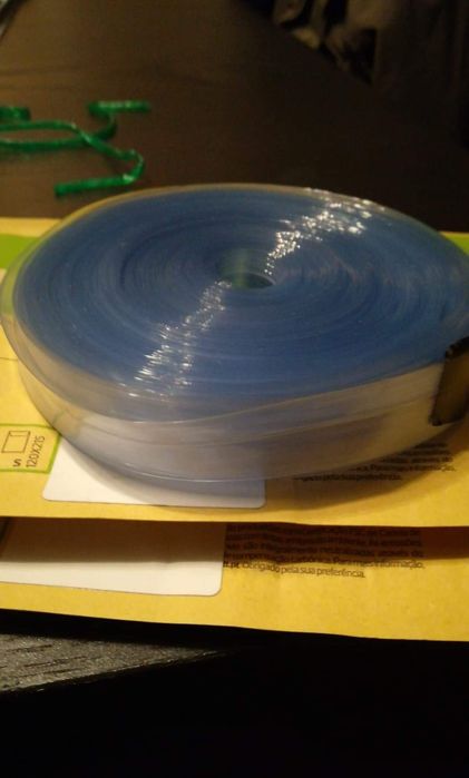 Fita silicone transparente protecção cana.