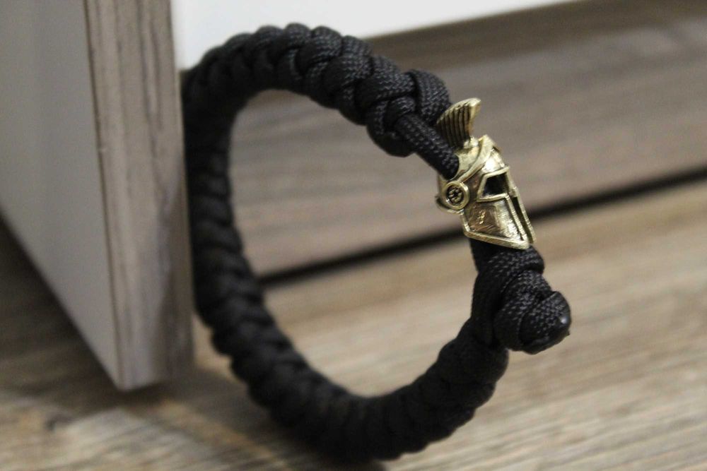 Bransoletka paracord Sparta + Opakowanie