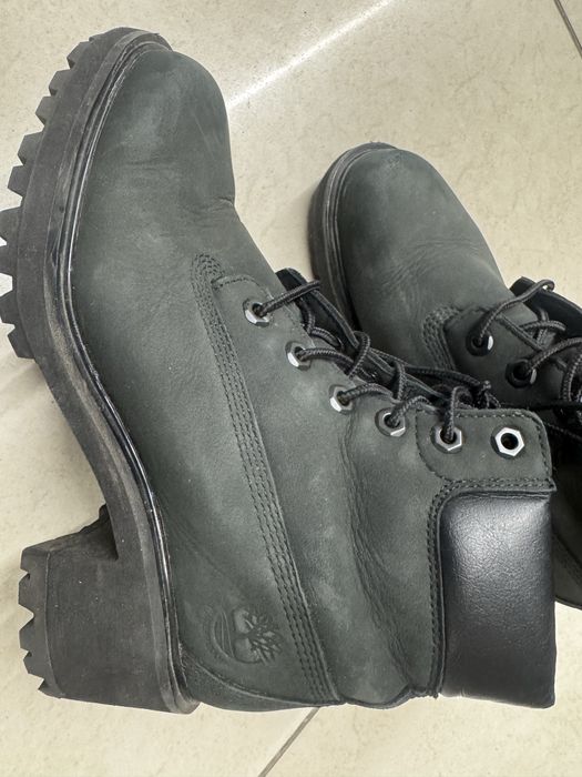 Черевики Timberland, темно-зелені 37 розмір