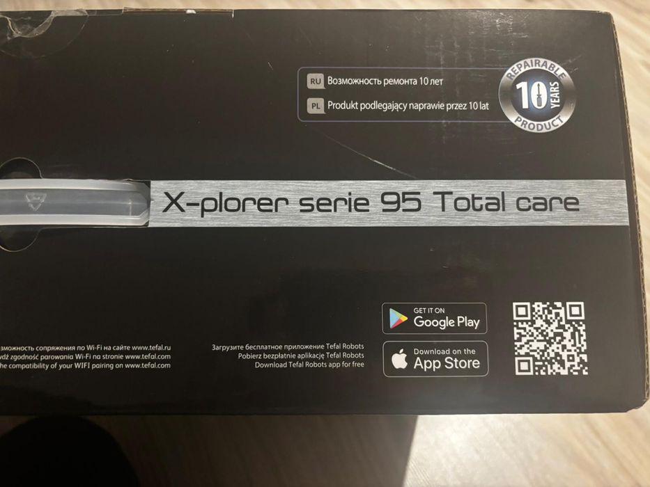 Robot sprzątający Tefal X-Plorer Serie 95 RG7987 Funkcja mopowania
