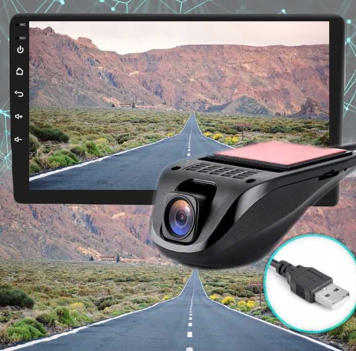 ANDROID 14- 4/32 GB Carplay Android auto GPS USB wifi BT RDS 1 DIN 9"