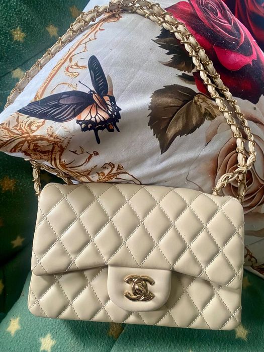 Mala Chanel beige nova