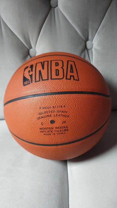 Skórzana piłka NBA SPALDING Official GAME BALL Jordan L.A. LAKERS