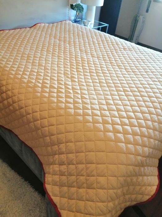 Edredon reversível de casal