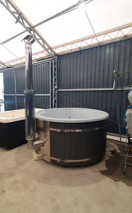 Balia 200cm gorąca beczka HOT TUB jacuzzi jacuzzi basen Euroline