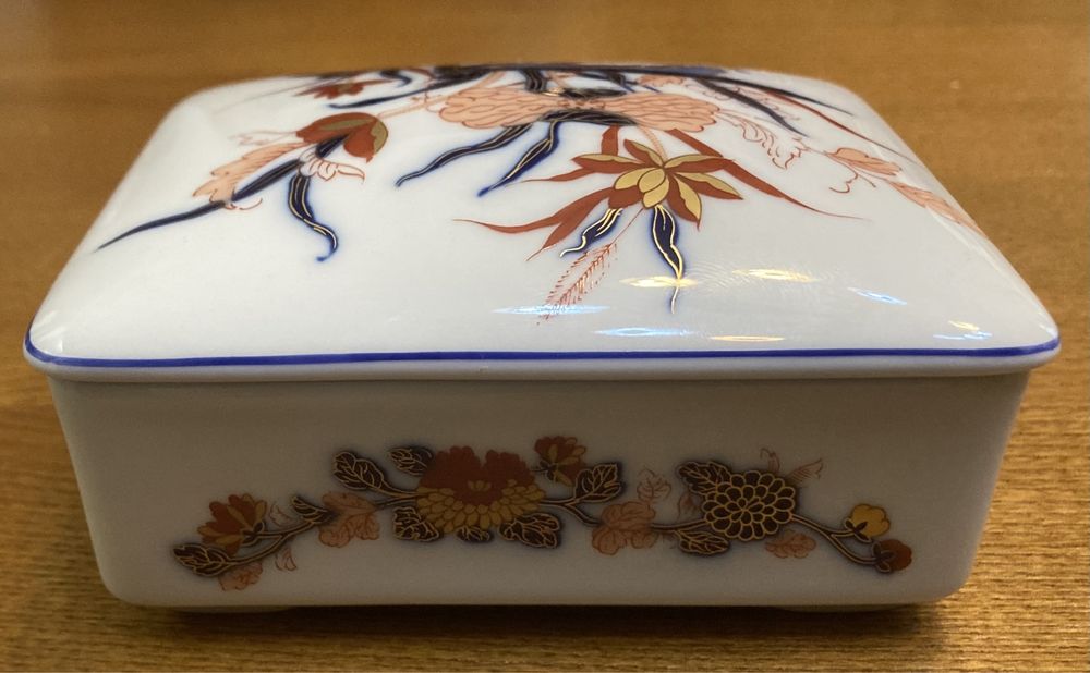 Caixa Americana Vista Alegre decoração Imari