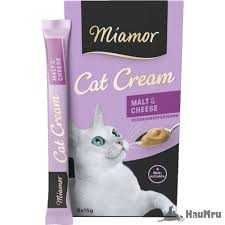 3x Miamor pasta słodowa odkłaczająca Malt Cream + ser 6x15g sosik
