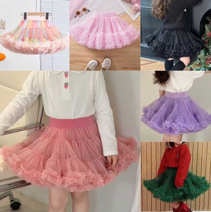 пишна фатінова спідниця юбка пачка туту американка 3-7 років