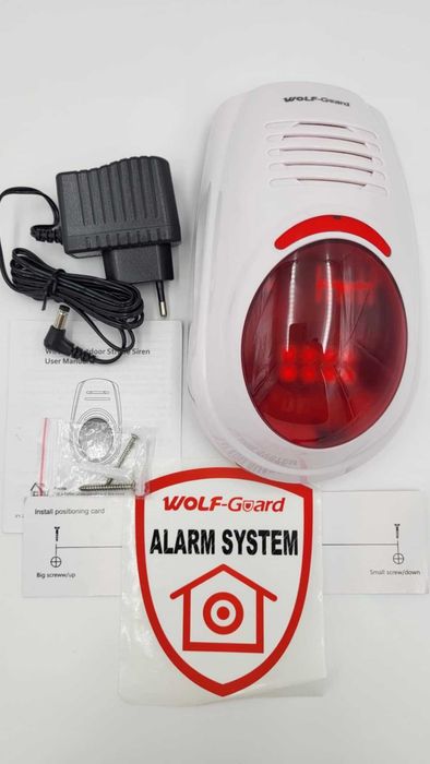 Bezprzewodowy system alarmowy Wolf Guard W4Q-W03 WiFi + 4G