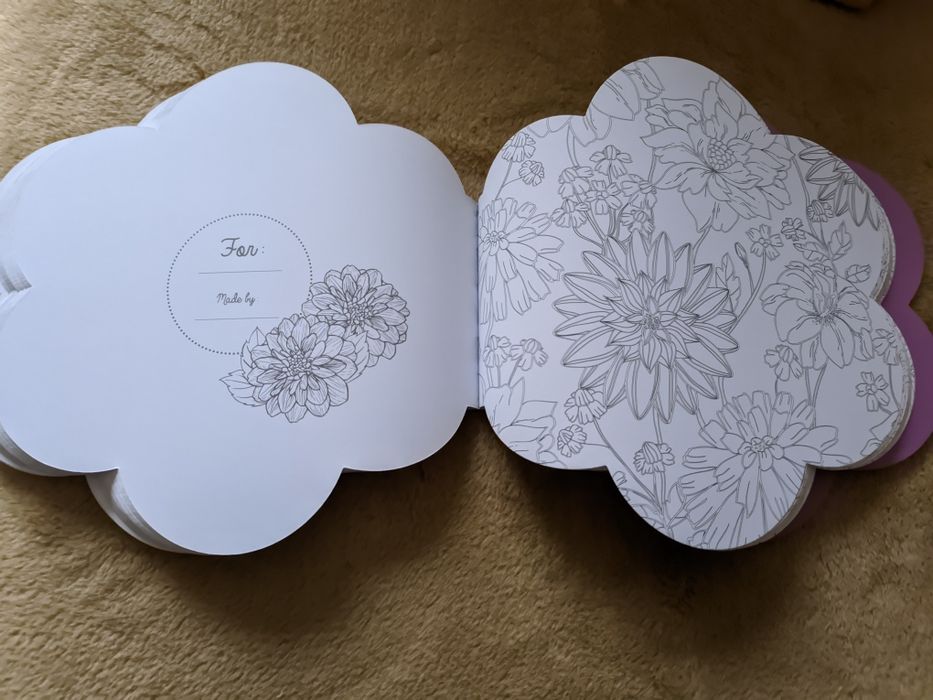 Большая Раскраска антистресс Цветы