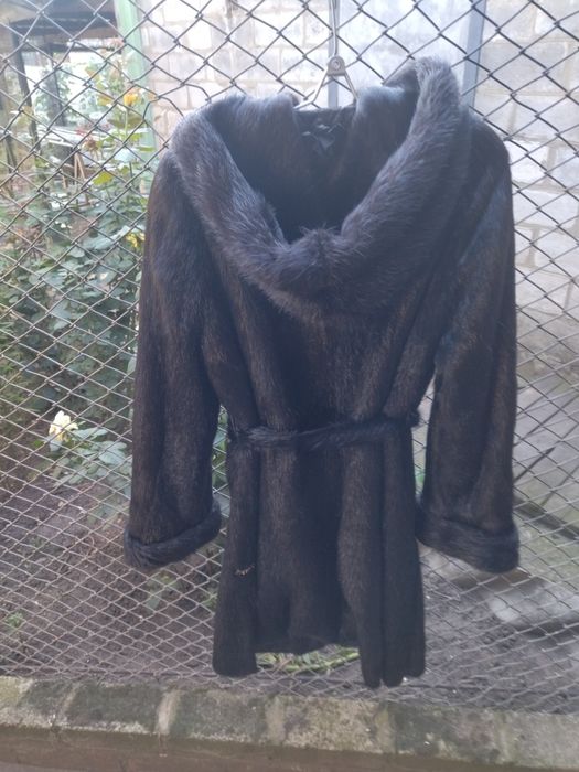Шуба из нутрии фабричная