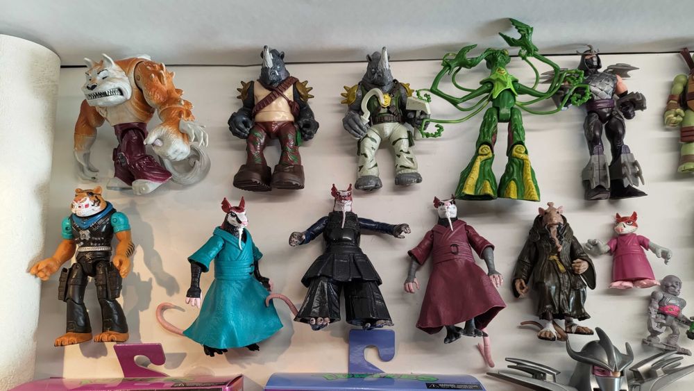 Черепашки ніндзя шреддер сплінтер Mega blocks усагі ейпріл оніл