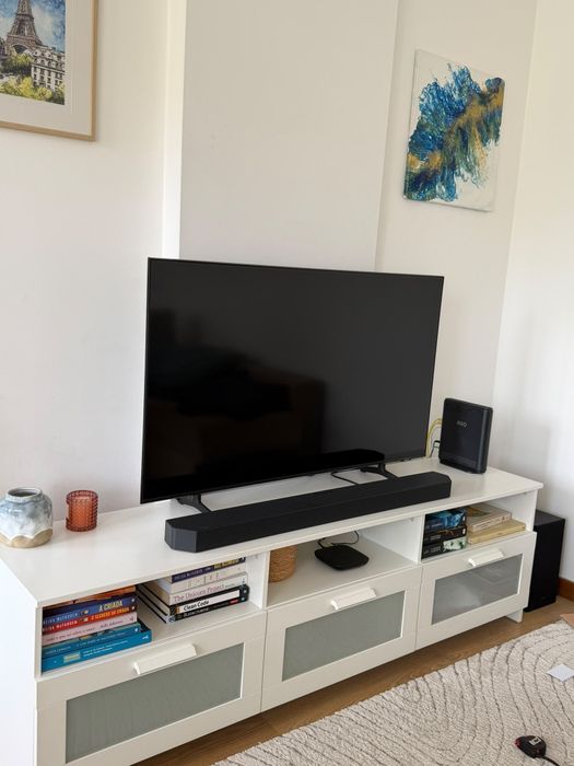 Móvel de TV IKEA Brimnes branco