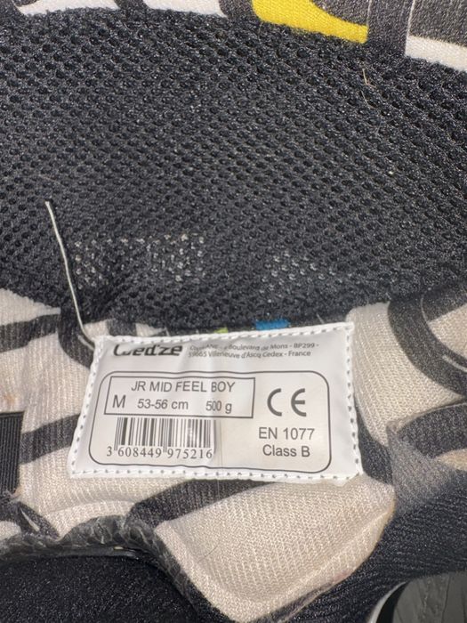 Kask narciarski wedze z okularami