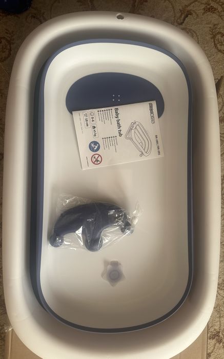 Складна ванночка дитяча з подушкою Ricokids RK-280 Нова