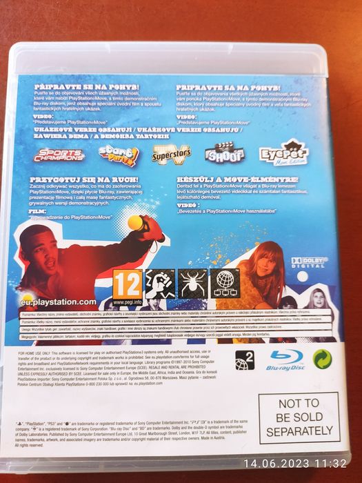 Gra Starter Disco PlayStation Move do PlayStation 3