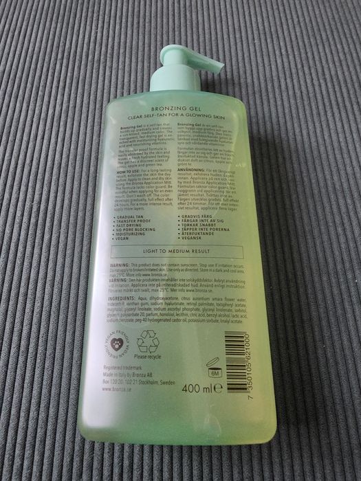 Bronza Bronzing Gel 400 ml samoopalacz