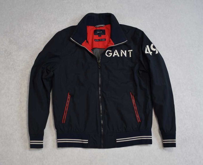 Gant Kurtka Męska Przejściowa Szwedka y2k Classic Wiatrówka rozmiar M