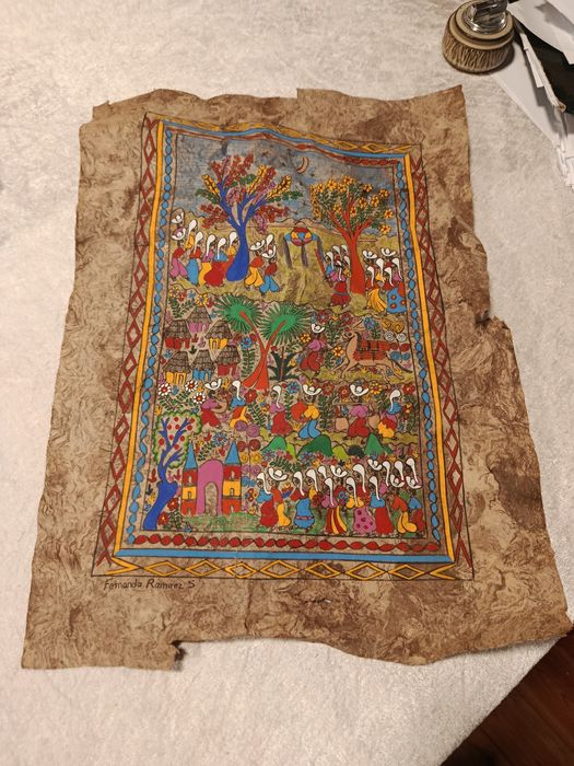 Obraz meksykańska sztuka malowany