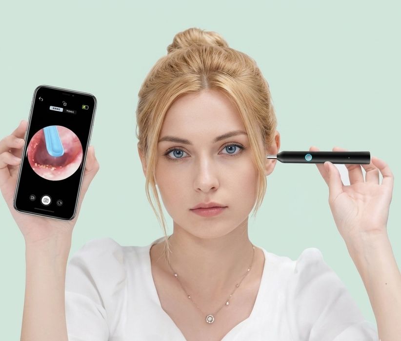 Kamera do uszu HD – Inteligentny czyścik Bluetooth | NOWY Okazja
