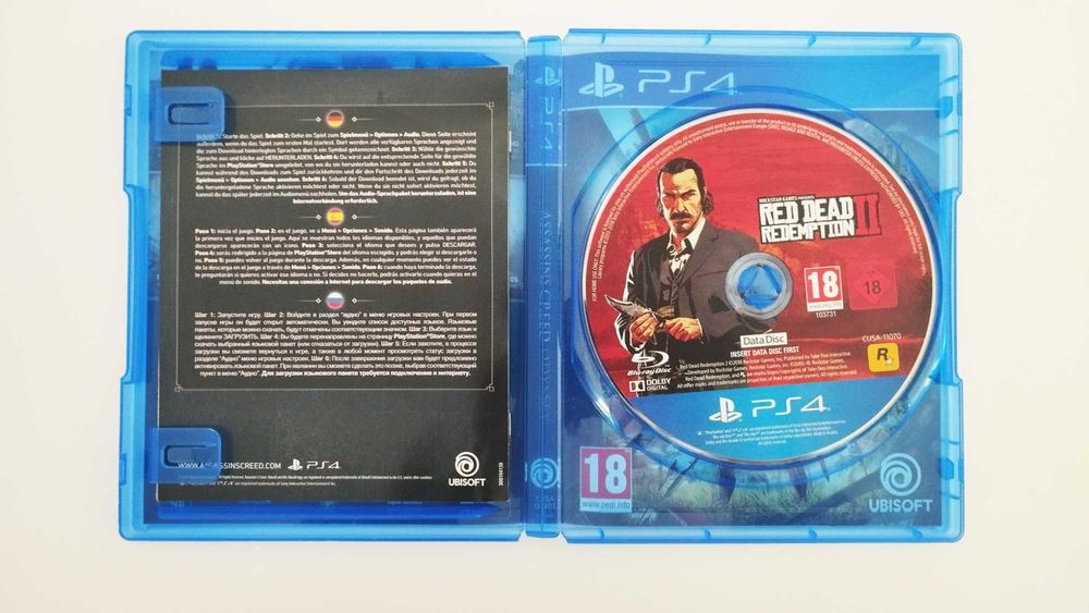 PS4 -  Red Dead Redemption 2 - Apenas Data Disc - Sem Caixa