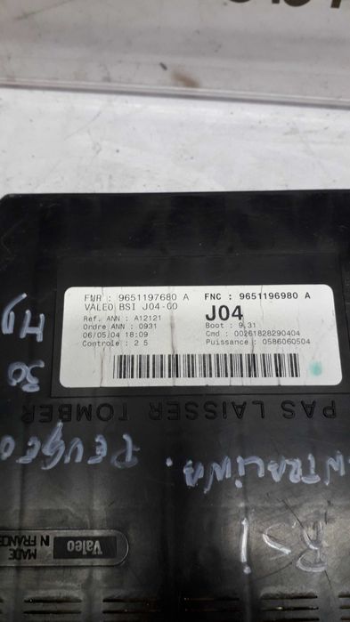 CENTRALINA/BSI PEUGEOT 307 HDI