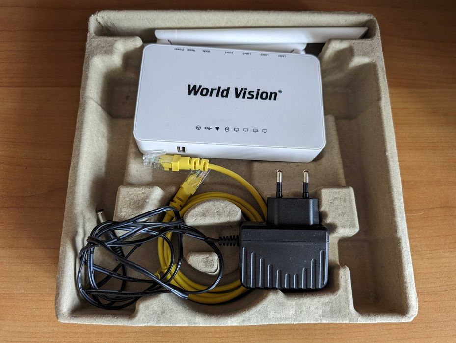 World Vision Connect роутер/маршрутизатор з підтримкою модемів