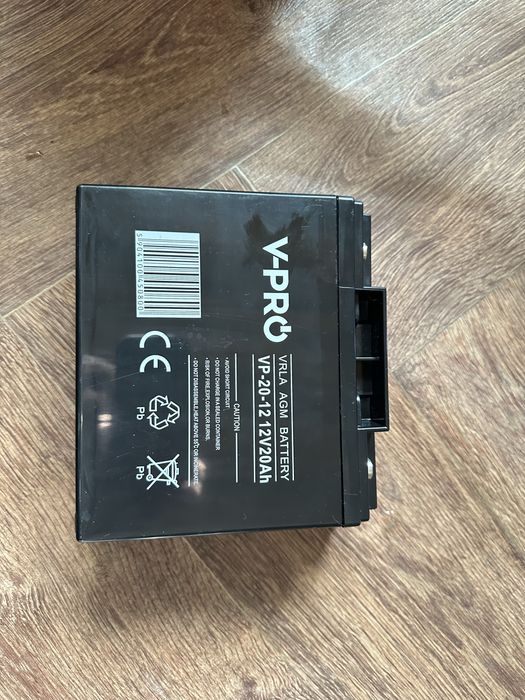 Акумулятор AGM V-PRO 12V 20AH