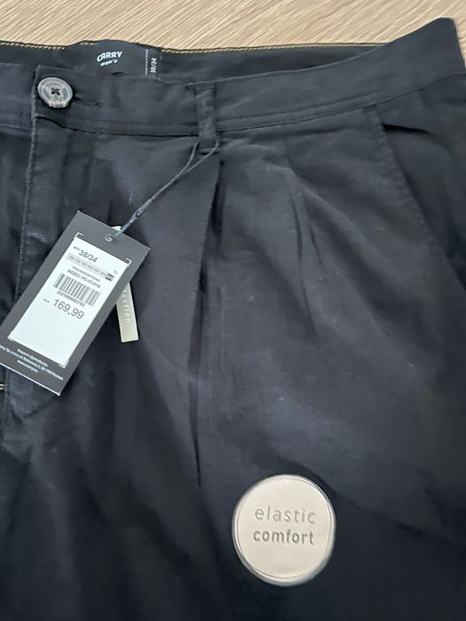 Męskie Lniane spodnie Carry 38/34