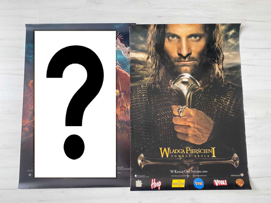 Plakat filmowy "Władca Pierścieni. Powrót Króla [Aragorn]"
