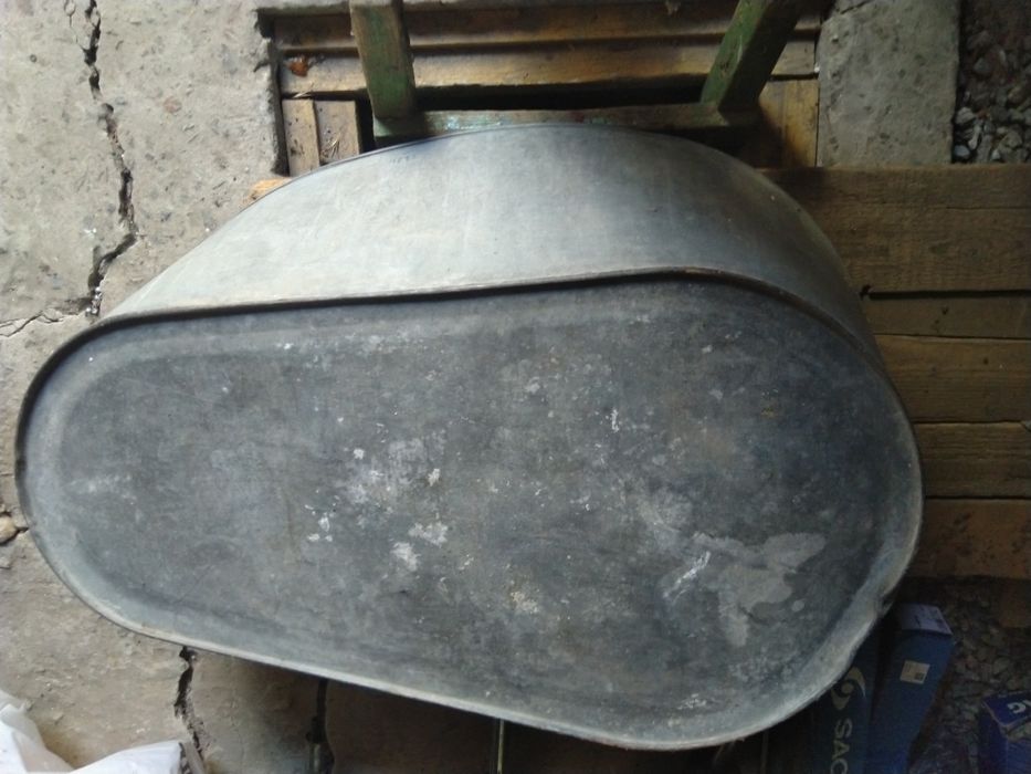 Оцинкованная ванна