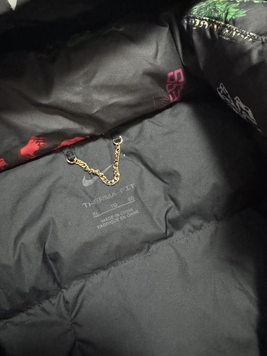 Пуховик куртка nike jordan  c p company