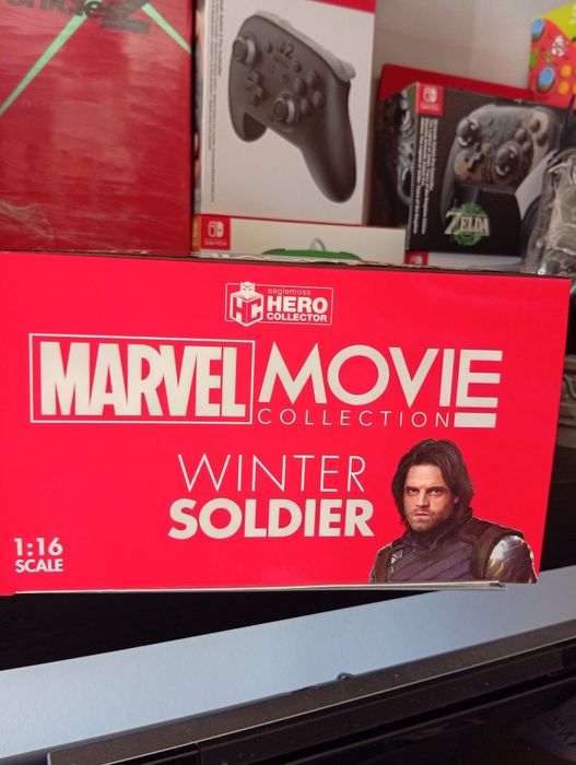 Figura Marvel winter soldier eaglemoss hero collector