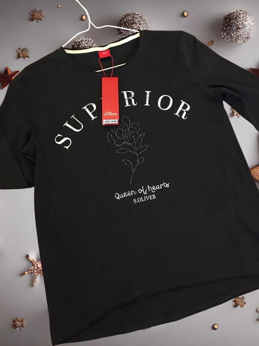 Лонгслів S.OLIVER з принтом / S