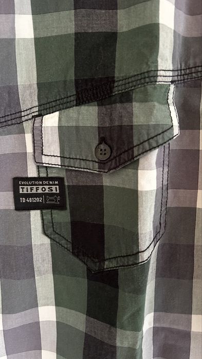 Camisa xadrez Tiffosi