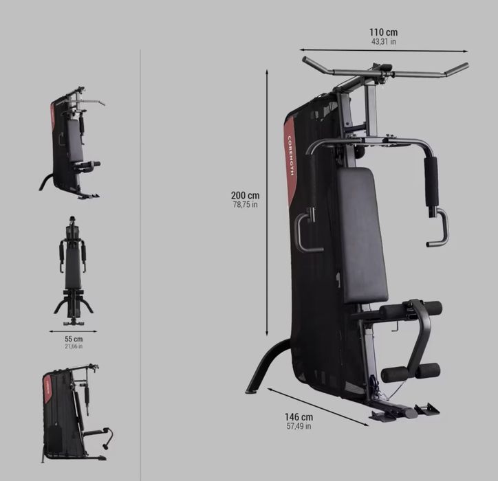 Domyos Home Gym Compact - 100% funcional