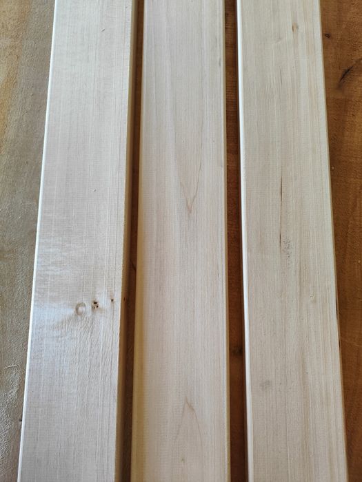 Kantówki Lipowe do Sauny – ławki, oparcia, podesty (28 mm grubości)