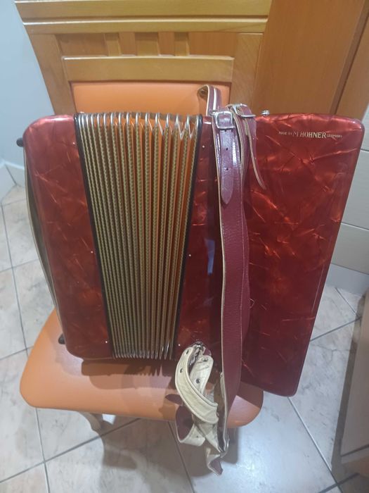 akordeon hohner concerto wielkość 80-tka 72 basy super stan