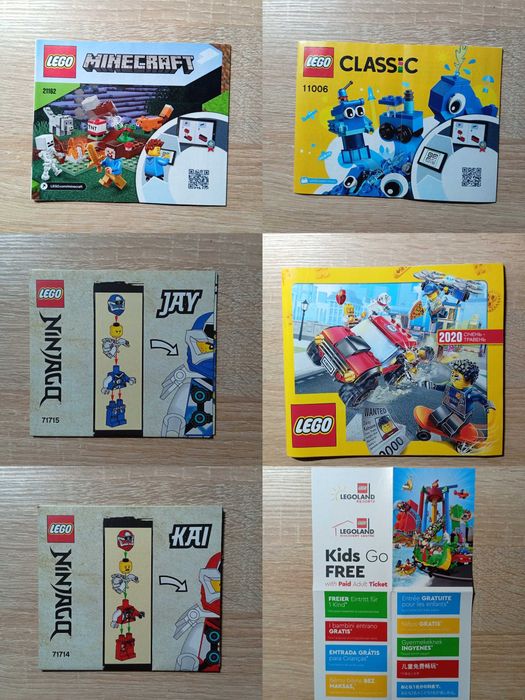 Оригинальные детали LEGO (3300+ шт.) - Идеальное состояние