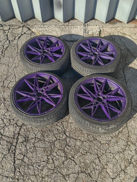 Jantes 18 BMW 5*120 estilo CS pneus praticamente novos